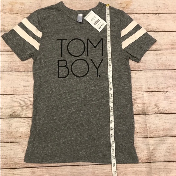 NWT Sideline Chic Short Sleeve Tom Boy Tee Size XS - Picture 5 of 8